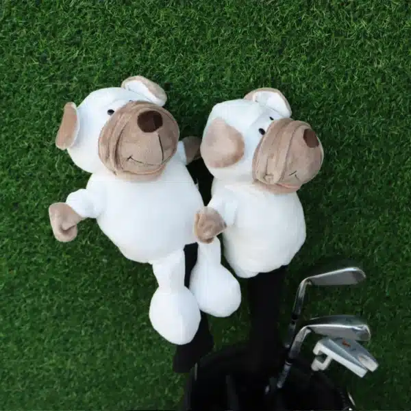 Cute Dog Animal Golf Club Covers Head Covers For Driver Fairway Golf Club Headcover For Golfer Lover Golf Accessories For Men - Image 6