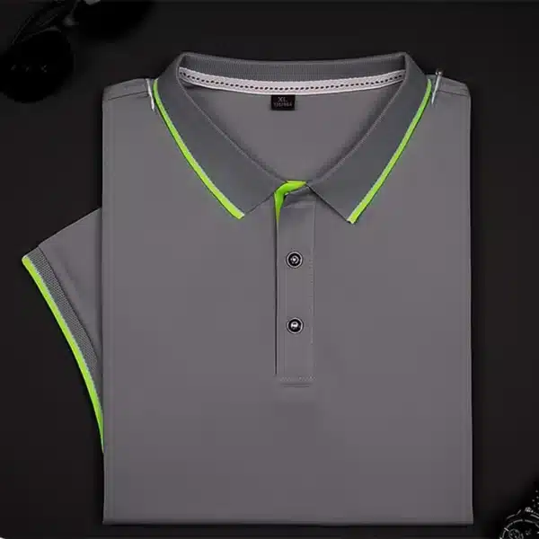 Polo Shirts for Men Men's Running T-shirt Tees 2022 Summer New Arrival Business Casual T Shirt Designer Oversized Male Clothing - Image 3