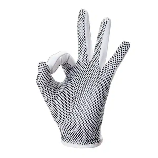 TTYGJ Golf Women's Gloves PU Leather Left and Right Hands 1 Pair of Anti Slip Particles with Breathable Outdoor Sports Gloves - Image 3