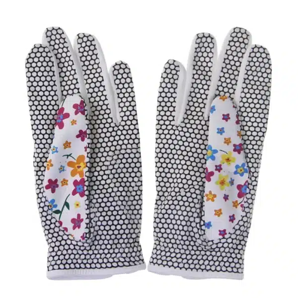 Golf Glove Women Ladies Pair Cool Leather Both Hand Summer Floral Colorful Breathable for Non Slip Gloves 1 Pair - Image 4