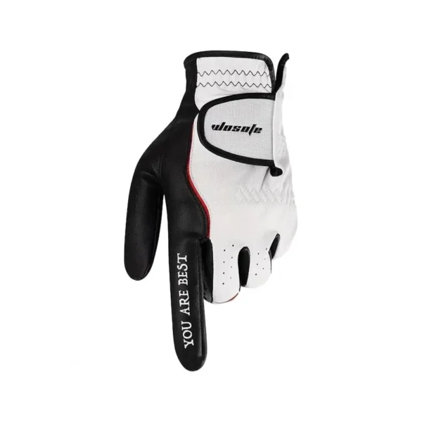 Rain-resistant Golf Glove Men's Golf Glove Left Hand Rain Grip All Weather Durable Breathable Non-slip Faux for Golfer for Wet - Image 3