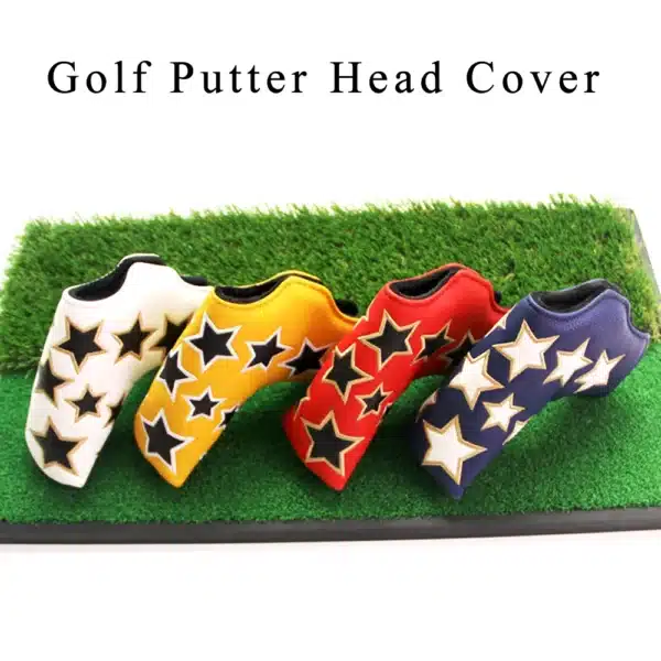 1Pcs Golf Head Covers PU Club Accessories Golf Putter Cover Headcover for Blade Golf Club Head Covers Accessory - Image 4