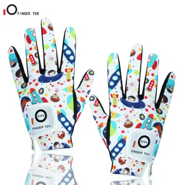 1 Pair Junior Kids Youth Toddler Golf Gloves Boys Girls Breathable Comfortable for Left Hand Right Hand - Image 9