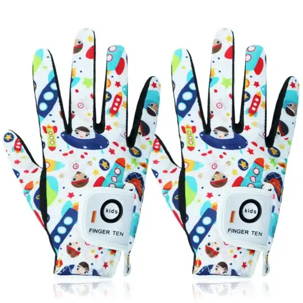 1 Pair Junior Kids Youth Toddler Golf Gloves Boys Girls Breathable Comfortable for Left Hand Right Hand - Image 10