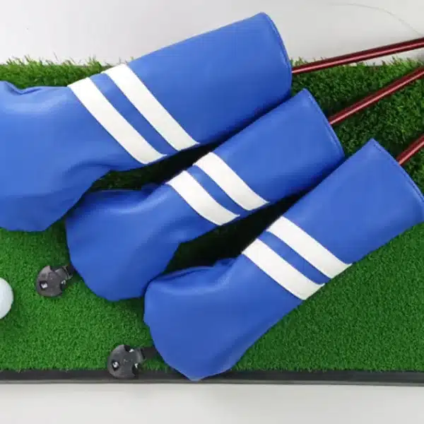 Golf Club Covers Set of 3 Pieces,Driver Headcover,for 1Driver(460cc) 2 Fairway Woods Size,with Rotating Number Plate - Image 6