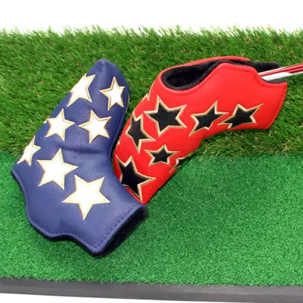 1Pcs Golf Head Covers PU Club Accessories Golf Putter Cover Headcover for Blade Golf Club Head Covers Accessory - Image 5