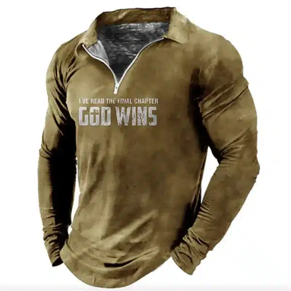 Men T-shirt Collar Polo Golf Letter Plain Turndown 3d Print Pattern Crown Street Long Sleeve Zipper Luxury Men's Clothing Spring - Image 14