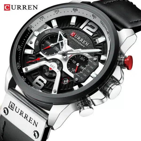 Luxury Watch For Men Quartz Chronograph Sport Waterproof Man Watches Military Fashion Stainless Steel Wristwatch Clock - Image 13