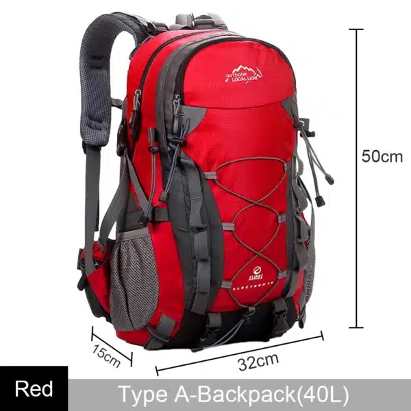 1Pcs Outdoor Sport Bag LOCAL LION 40L Backpacks Travel Bag Men Waterproof Rucksack Backpack - Image 15