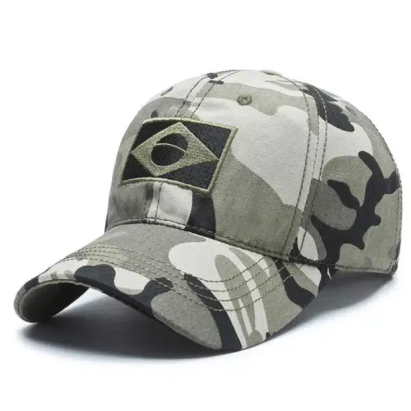 New  Baseball Cap Men Summer Brazil Flag Sun Protection Snapback Cap Male Fashion Casual Golf Baseball Hat Airsoft Hat - Image 2