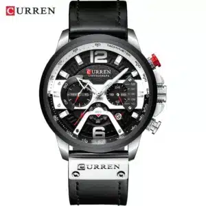 Luxury Watch For Men Quartz Chronograph Sport Waterproof Man Watches Military Fashion Stainless Steel Wristwatch Clock