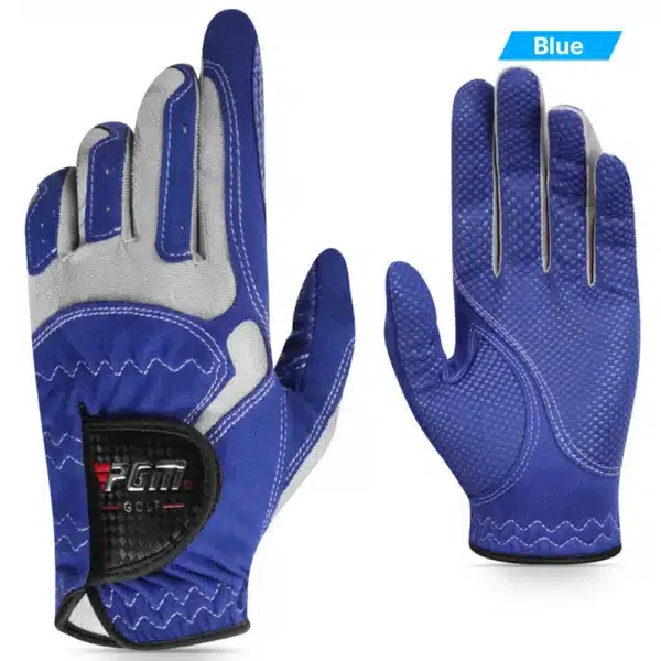 Golf Single Gloves Golf Clothing Men's Microfiber Breathable Swing Training Gloves Soft Comfortable Non-Slip Particles - Image 2