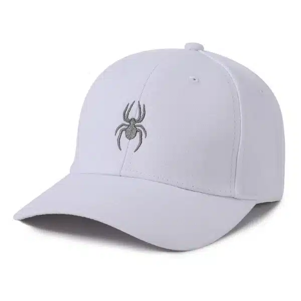 Spider couple baseball cap set embroidered black and white casual dad hat lightweight adjustable casual golf sun hat suitable fo - Image 3