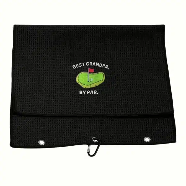 Funny Microfiber Premium Golf Towel, Embroidered Golf Towels for Golf Bags for Men&Women, Golf Accessories for Men Golfers - Image 2