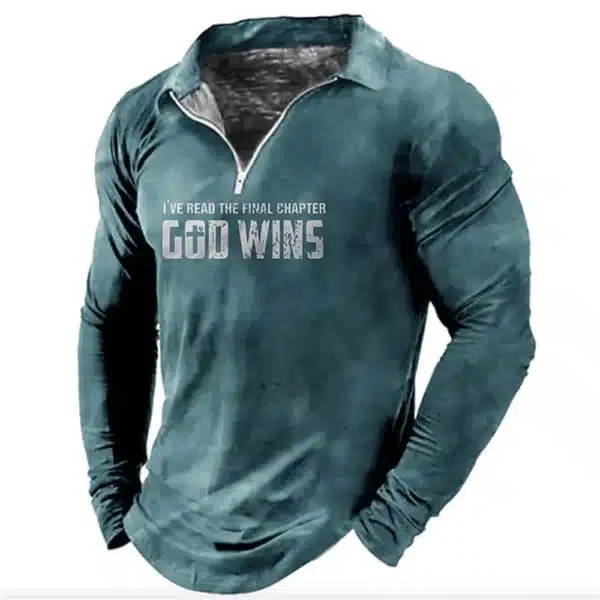 Men T-shirt Collar Polo Golf Letter Plain Turndown 3d Print Pattern Crown Street Long Sleeve Zipper Luxury Men's Clothing Spring - Image 15